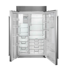Load image into Gallery viewer, Sub-Zero Side-By-Side Silver Refrigerator/Freezer With External Ice & Water Dispenser | ICBCL4850SD