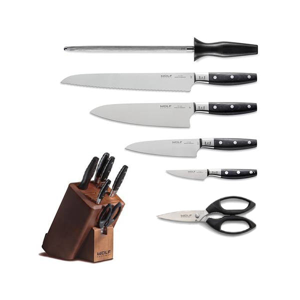 Wolf Gourmet® 7 Piece Knife Set | ICBWGCU100S