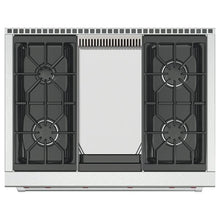 Load image into Gallery viewer, Wolf Sealed Burner Rangetop With 4 Burners And Griddle/Teppan-Yaki | ICBSRT364G