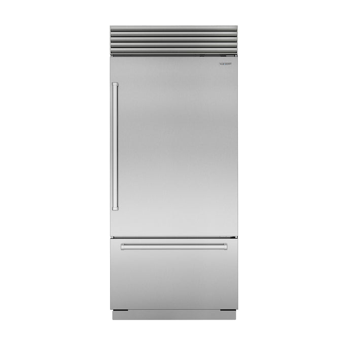 Sub-Zero Over-and-Under Refrigerator/Freezer Drawer with Internal Ice & Water Dispenser | ICBCL3650UID