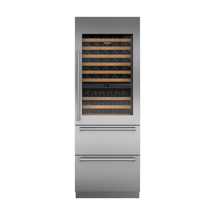 Wine Storage with Refrigerator Drawers - Tall | ICBDET3050WR