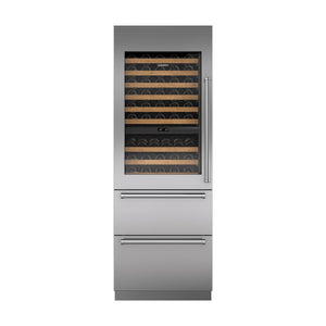 Wine Storage with Refrigerator Drawers - Tall | ICBDET3050WR