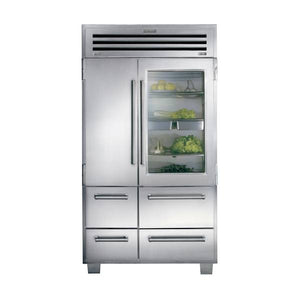 Sub-Zero 1219mm Ultimate Professional Refrigerator Freezer With Glass Door |  ICBPRO4850G