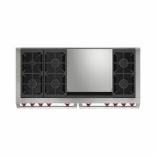 Load image into Gallery viewer, Wolf Dual Fuel Range, 6 Burner, Infrared Dual Griddle | ICBDF60650DG/S/P