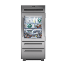 Load image into Gallery viewer, Sub-Zero 914mm Ultimate Professional Refrigerator Freezer With Glass Door | ICBPRO3650G